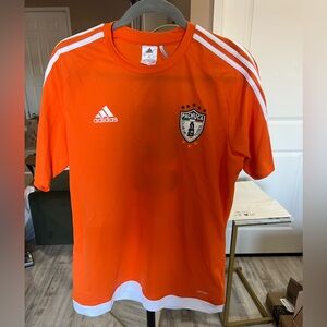 Adidas Bright Orange Soccer Jersey